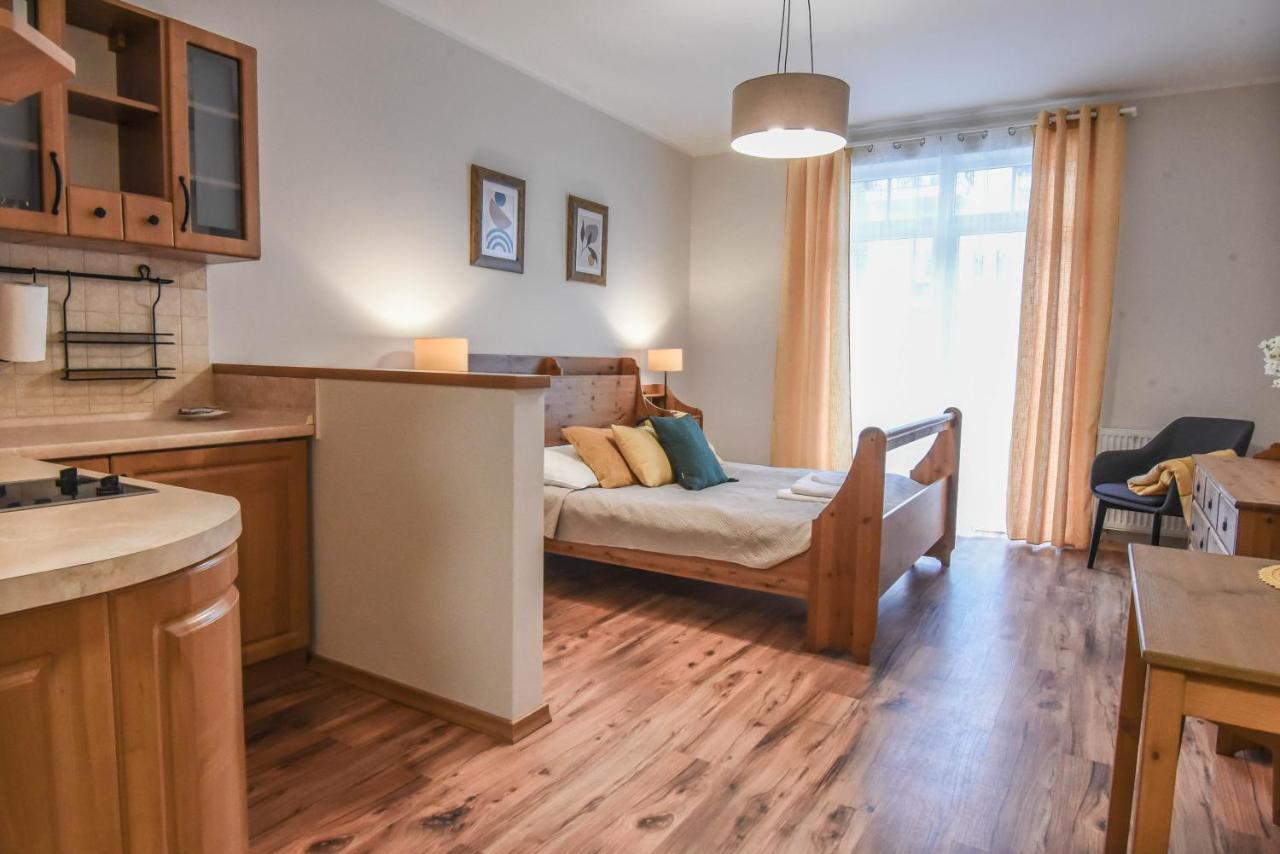 Apartamenty Na Wyspie - Trzy Korony - Studio Z Parkingiem 斯维诺乌伊希切 外观 照片